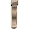 Ekena Millwork Funston Arts and Crafts Smooth Bracket w/ Offset Brace, Douglas Fir, 5 1/2"W x 24"D x 24"H BKT0604X24X24FST03SDF - alternate 3
